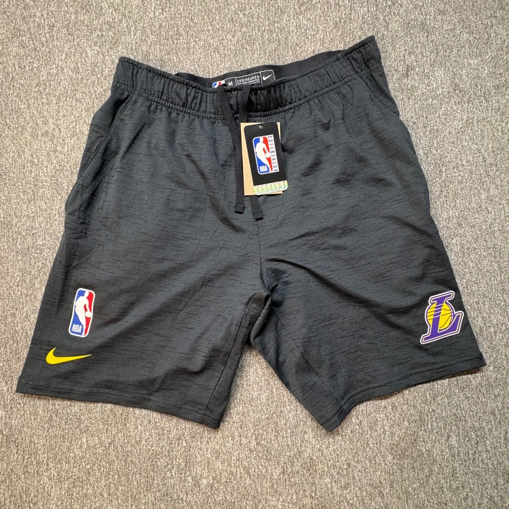 Nike NBA Los Angeles Lakers Spotlight Basketball Shorts Black HM9354-010 Mens M